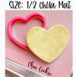 Pink Perforated Silicone Baking Mat - HALF SHEET