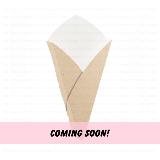 brown bouquet side Kraft Flower Bouquet Box - Set of 10 Boxes - Image 1