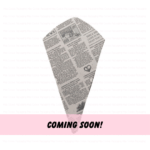 Newsprint Flower Bouquet Box - Set of 10 Boxes - Image 3