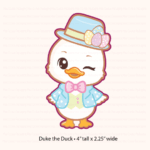 Springtime Cuties Duck Cutter