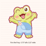 Springtime Cuties Frog Cutter