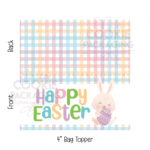 Pretty in Pastel Happy Easter Topper