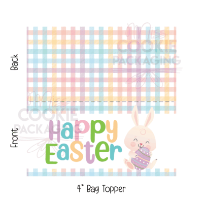 Pretty in Pastel Happy Easter Topper