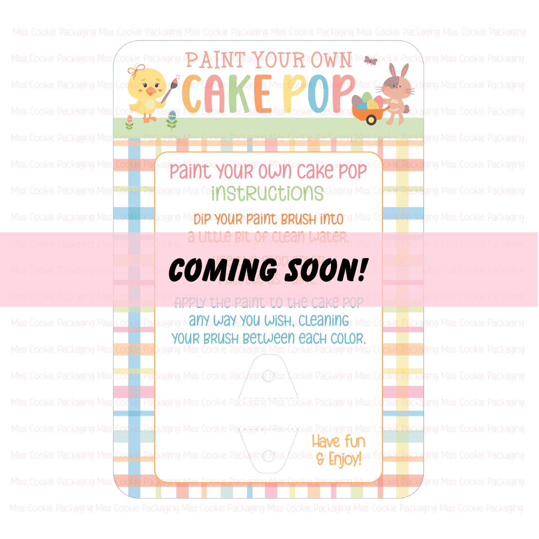 PYO Cake Pop Card PYO cake pop card