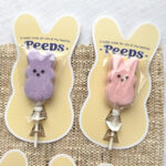 Peeps Cake Pop Card With Decorated Peep Pops