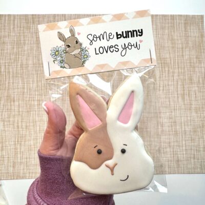 Some Bunny Loves You Cookie Topper