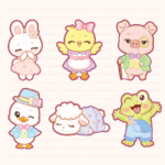 Springtime Cuties Cookie Cutter Set