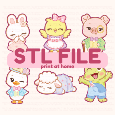 Springtime Cuties Set STL