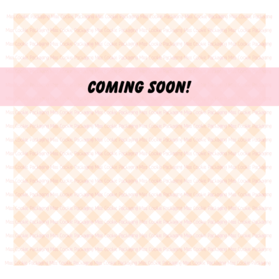 Tan Gingham Greaseproof Paper