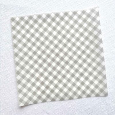 Vintage Vibes Grey Greaseproof Paper