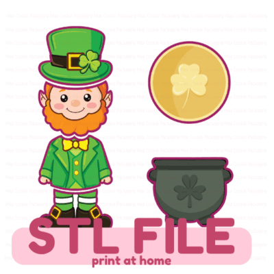 stacked leprechaun stl