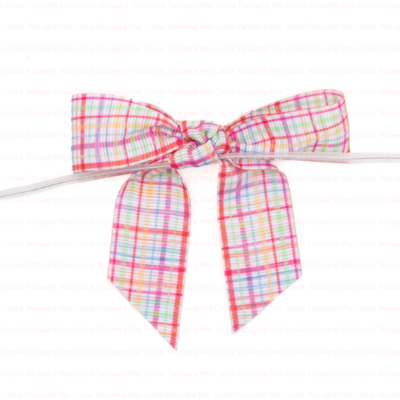 Colorful Lines Pre-Tied Bow