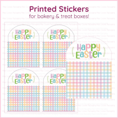 pretty in pastel printed sticker sheet