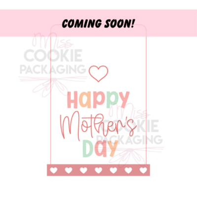 heart border happy mother's day tag