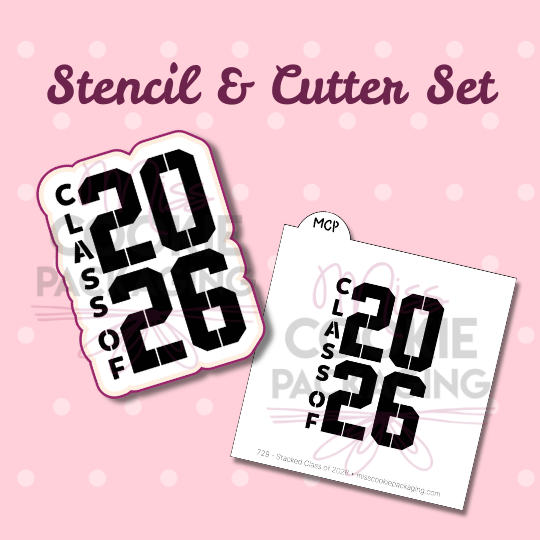 2026 stacked cutter & stencil 2026 stacked cutter & stencil