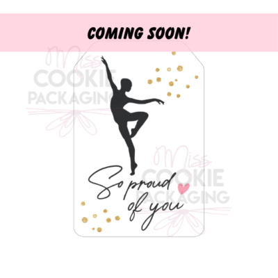 so proud of you dance gift tag