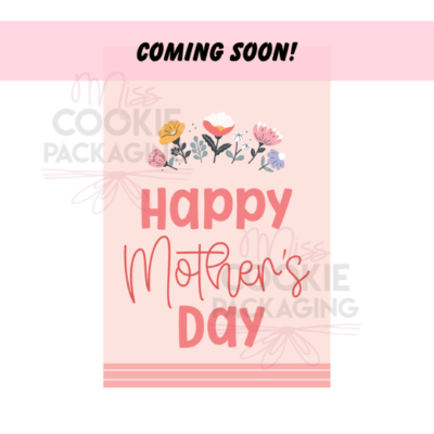 Pink Flowers Happy Mother's Day Tag