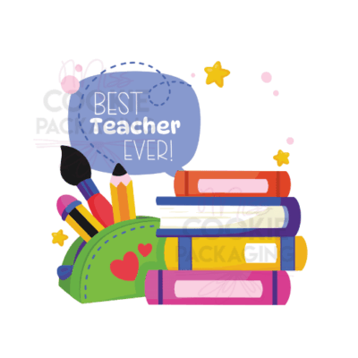 Best teacher cookie card