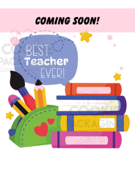 Best teacher cookie card