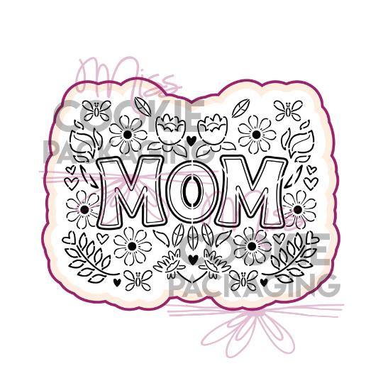 FLORAL mom cutter FLORAL mom cutter