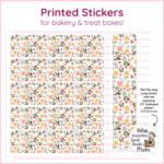 relax mom lovely floral wrap sticker