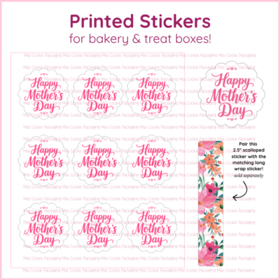 happy mothers day watercolor floral