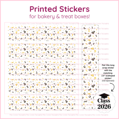 confetti grad wrap