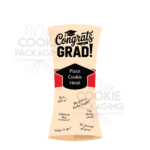 congrats grad cookie card cap