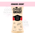 congrats grad cookie card cap