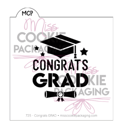 congrats grad stencil
