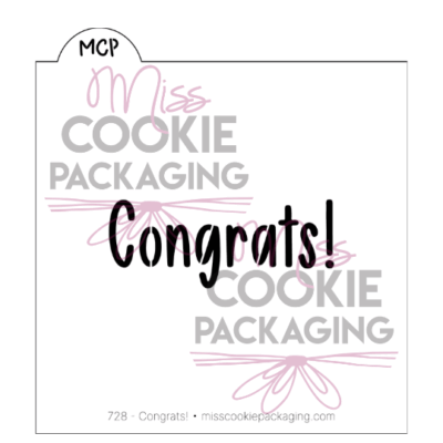 congrats stencil