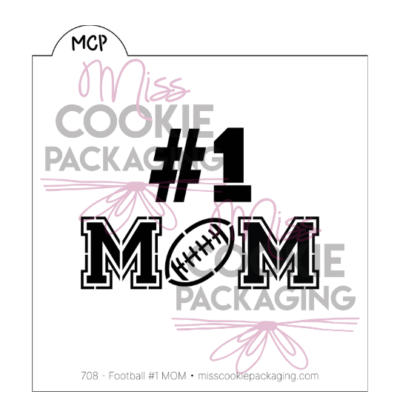 football mom stencil