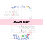 for a teacher so sweet cake pop card