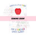 for a teacher so sweet cake pop card mockup