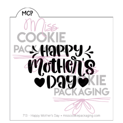 happy mothers day stencil