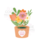 "Thanks for Helping Me Grow!" Die Cut Cookie Card – Set of 25 Printed 5.75" x 7.5" Cookie Cards - Image 3