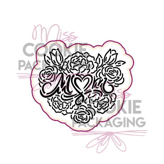 mom floral cutter mom floral cutter
