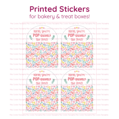 mom pop-sitively the best sticker