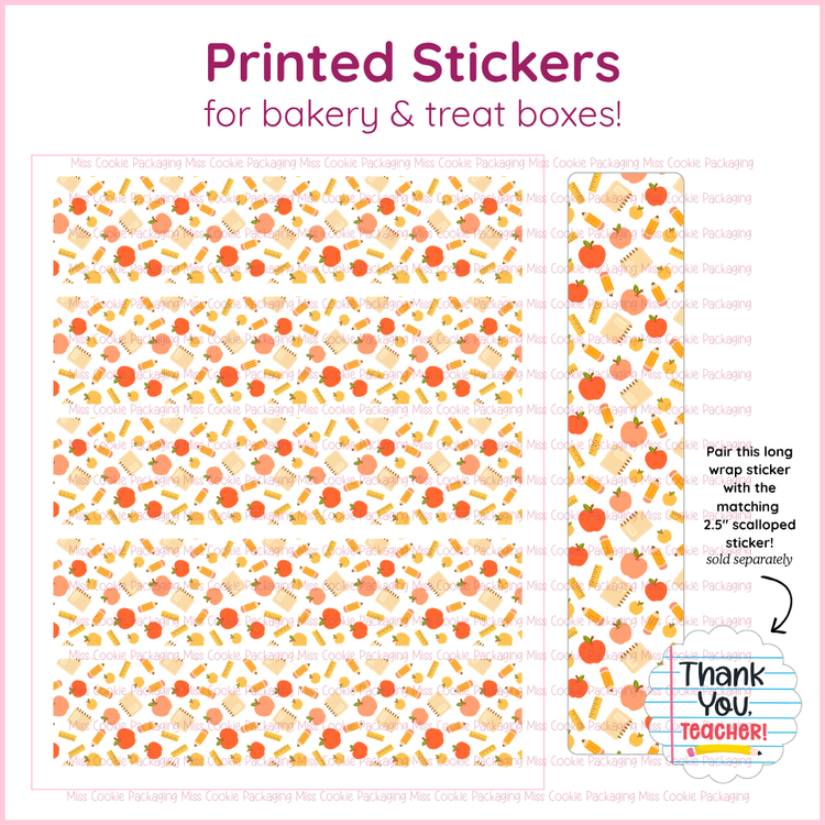 pencil apples wraped