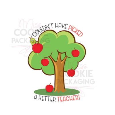 picked a better teacher cookie card