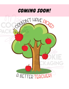 picked a better teacher cookie card