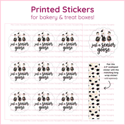 senior goose scallop stickers