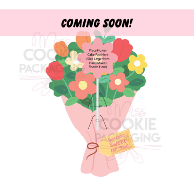 something sweet for you cake pop card mockup