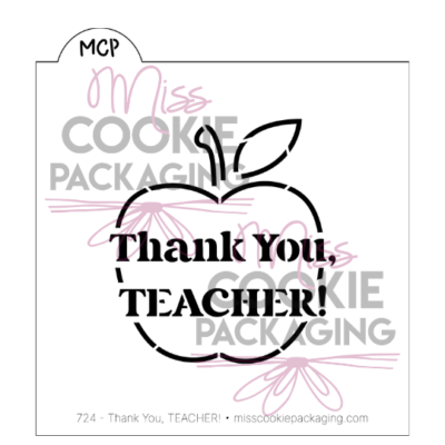 thank you teacher stencil