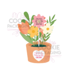 thanks for helping me grow cake pop card mockup