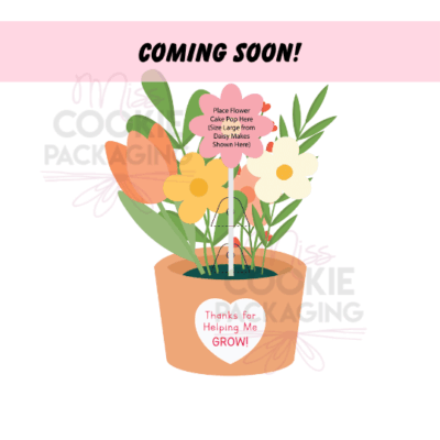 thanks for helping me grow cake pop card mockup