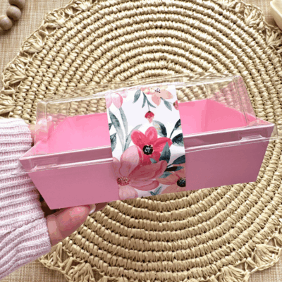 watercolor flowers long wrap sticker