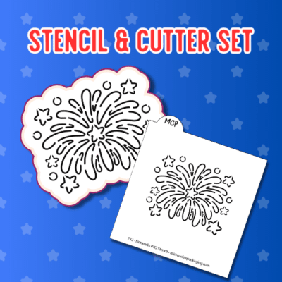 4th of july stencil set