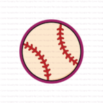 mini baseball cutter 2" round