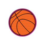 mini basketball cutter 2" round